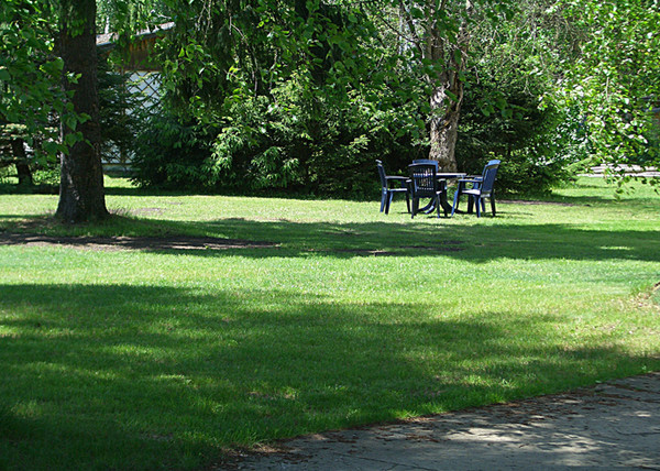 Garten vor der Terrasse
