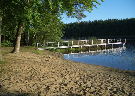 Badestelle am Kapellensee